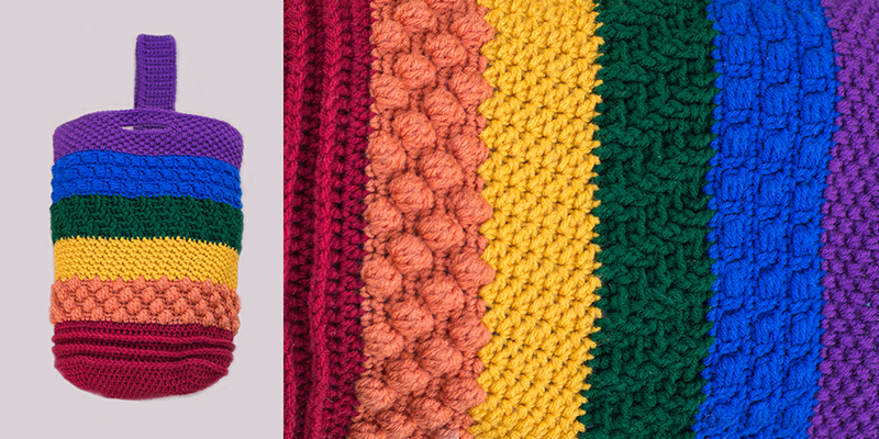 Crochet the Rainbow Bag