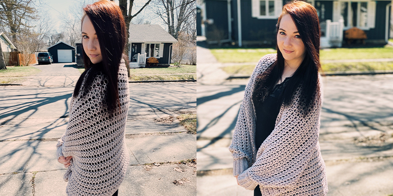 Happily Hooked Cozy Cocoon Cardigan