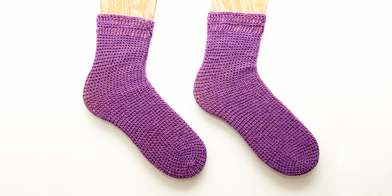 Lace Insert Tube Socks