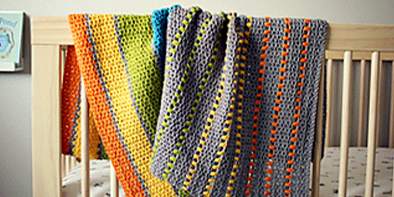Sea of Colors Baby Blanket