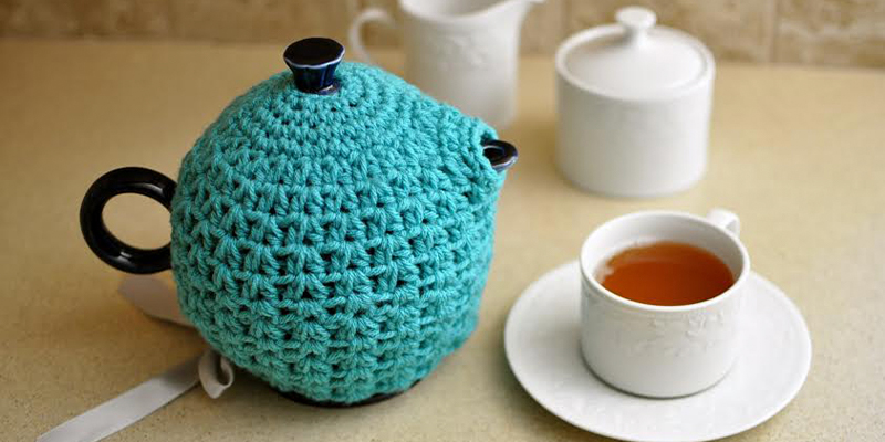 Just Be Happy Teapot Cozy