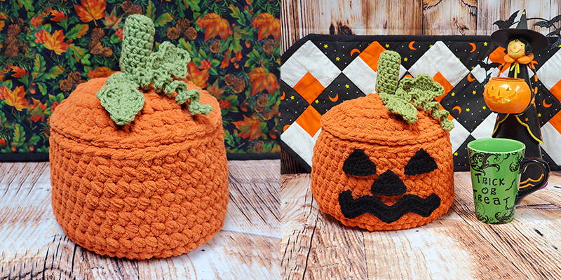 Pumpkin Jack-O-Lantern Bowl