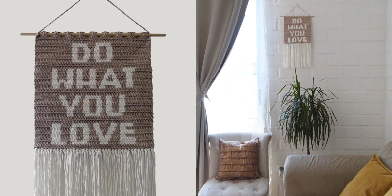 Do What You Love Wall Hanging