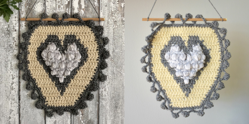 Lovely Heart Wall Hanging