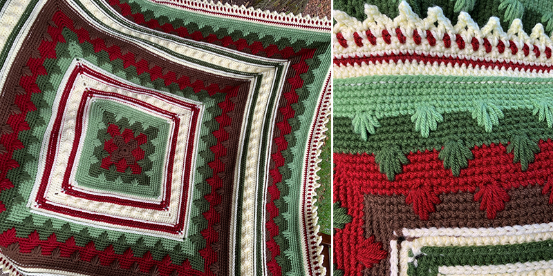 Vintage Christmas Blanket