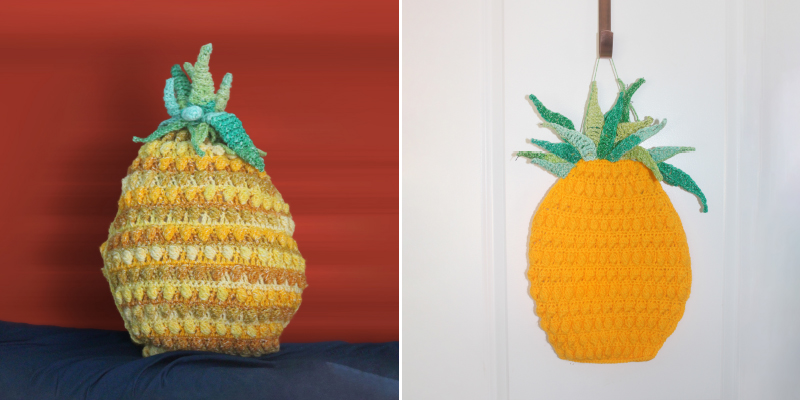 Pineapple Pillow or Wallhanging